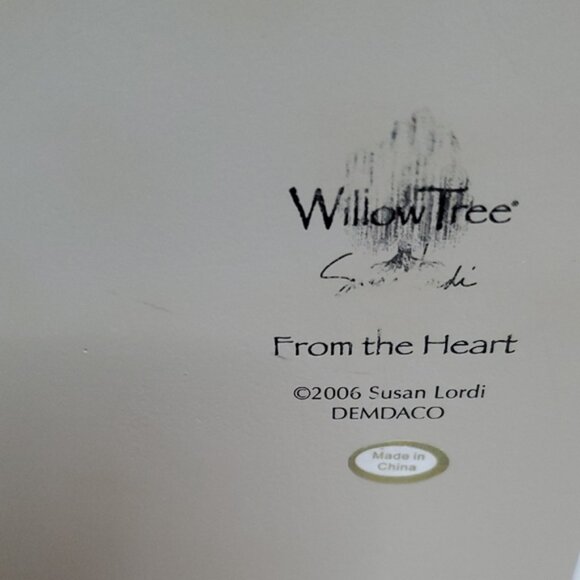 Willow Tree Gray and Red Jewelry Organizer - Picture 5 of 8